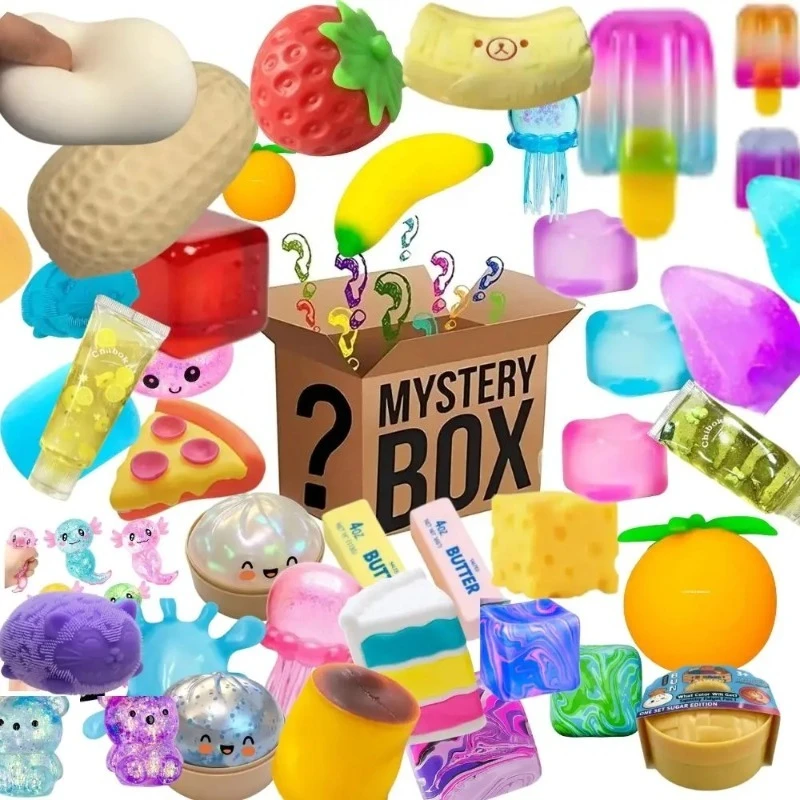 Kids Toys Bag - Novelty Mystery Surprise Box, Random Assorted