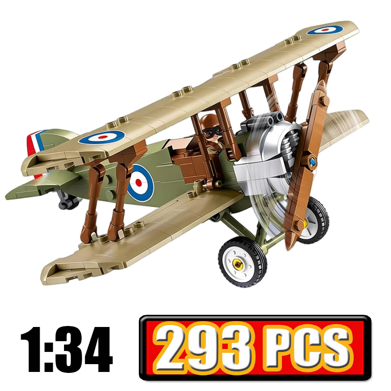 Military WW1 UK F. 1 Biplane S - đánh giá và giá Kids Toys Uk
