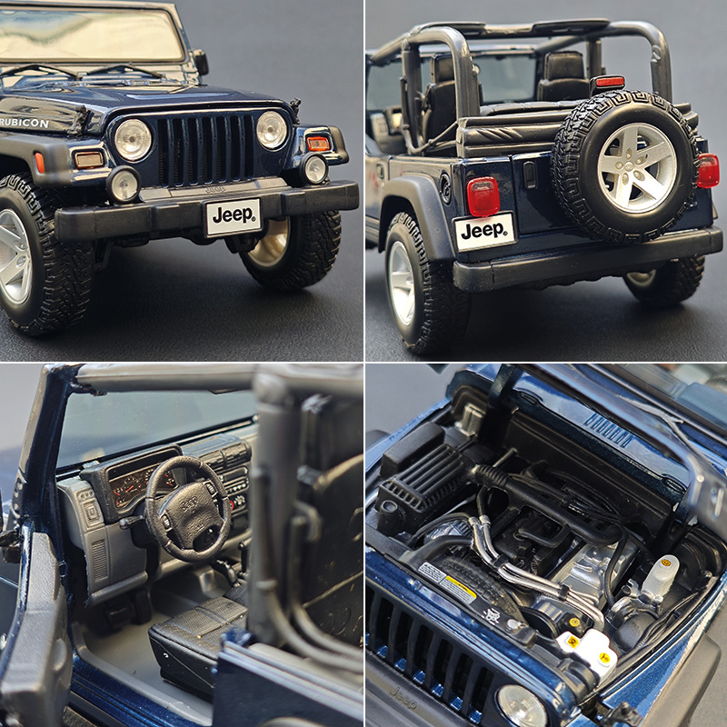 Maisto 1:18 Jeep Wrangler Rubi - đánh giá và giá Kids Toys Jeep