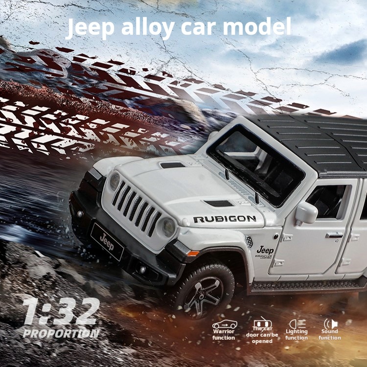 1/32 Jeep Wrangler Rubicon Off - đánh giá và giá Kids Toys Jeep