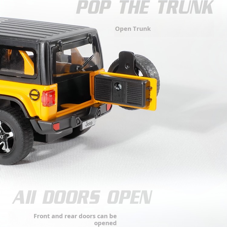 1/32 Jeep Wrangler Rubicon Off - đánh giá và giá Kids Toys Jeep