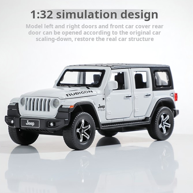 1/32 Jeep Wrangler Rubicon Off - đánh giá và giá Kids Toys Jeep