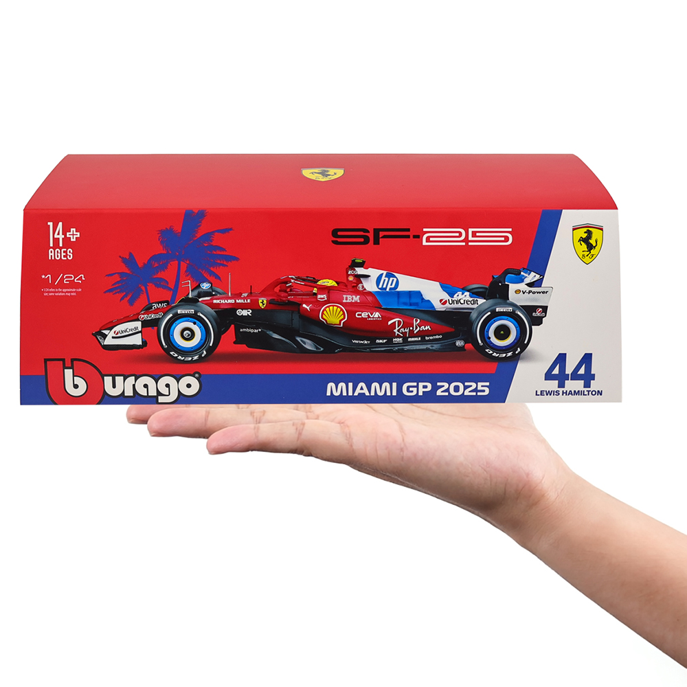 Bburago 1:24 2025 SF25 MIAMI G - đánh giá và giá Kids Toys John Lewis