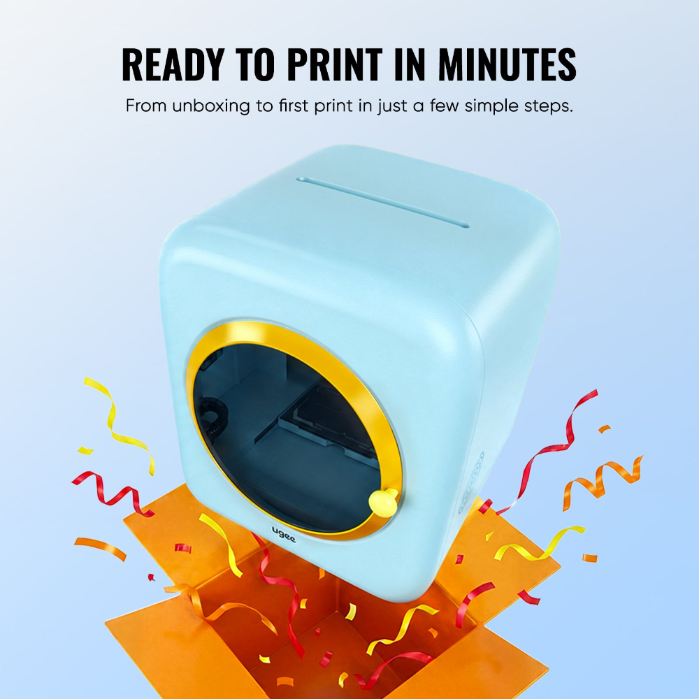 UGEE Funbox 3D Printer for Kid - đánh giá và giá Kids Toys 3D Warehouse