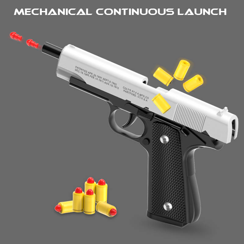 M1911 Colt Toy Gunman Gun, Sof - đánh giá và giá Catapult Launcher Toy