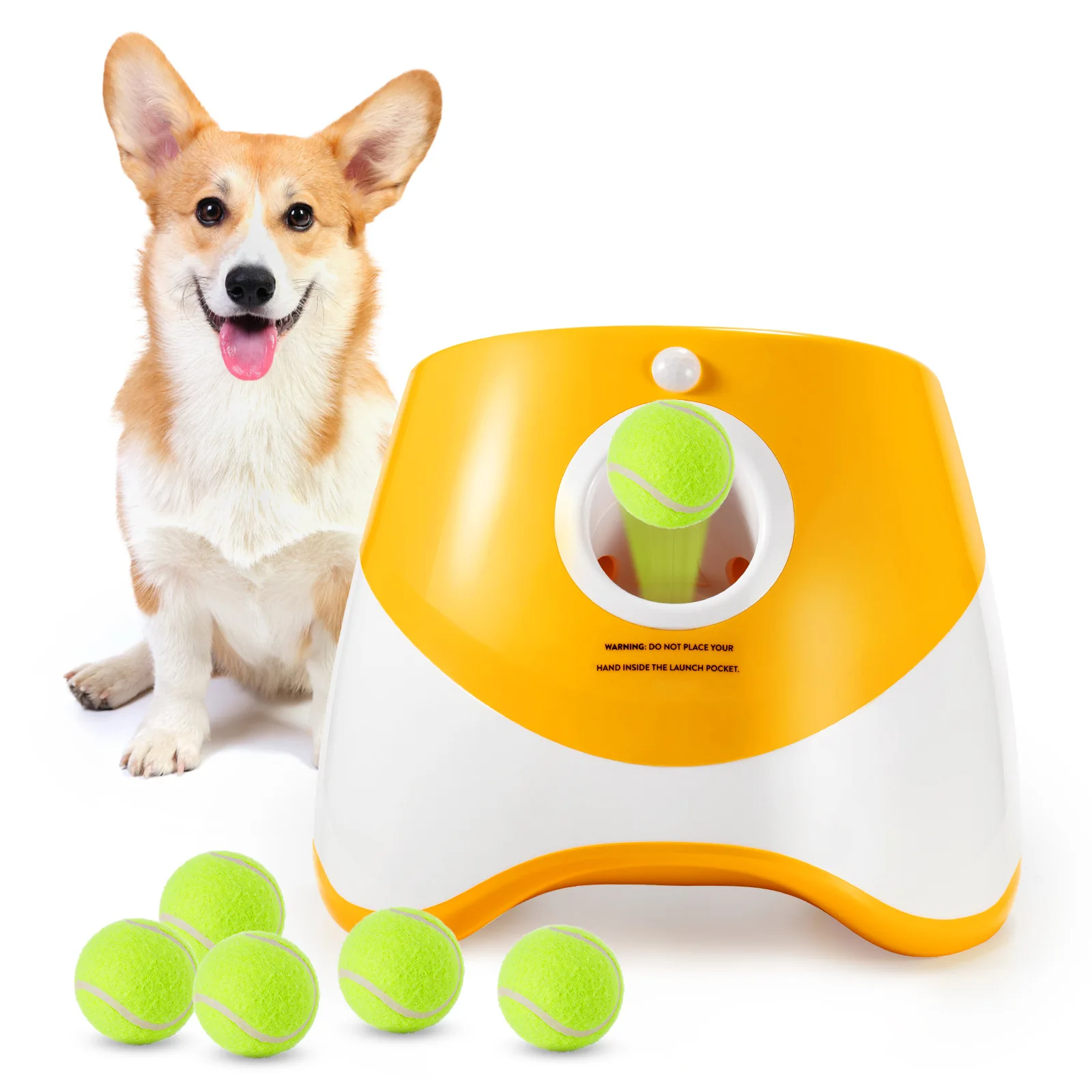 Dog Tennis Launcher Automatic  - đánh giá và giá Catapult Launcher Toy