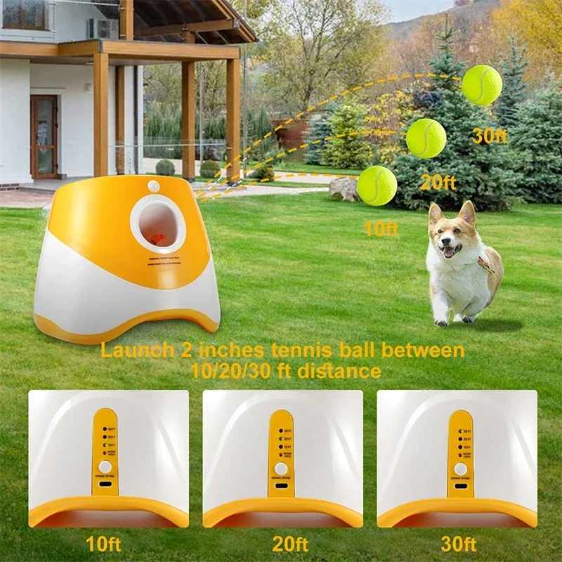 Dog Tennis Launcher Automatic  - đánh giá và giá Catapult Launcher Toy