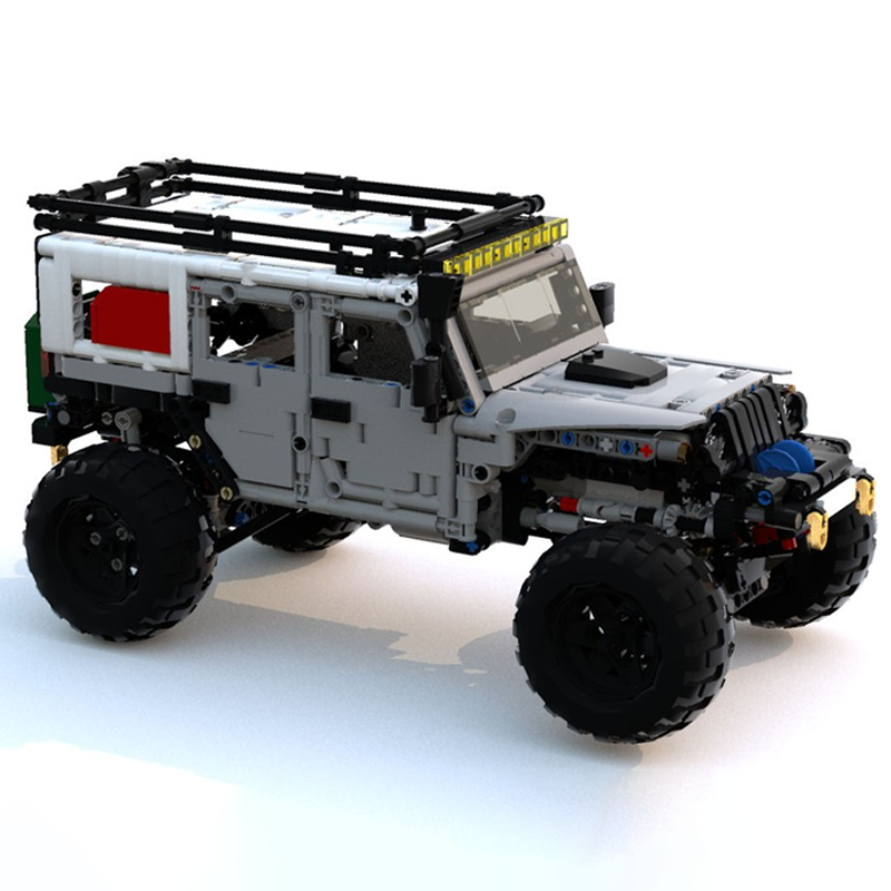 1260pcs MOC LXF Jeeped Wrangle - đánh giá và giá Kids Toys Jeep