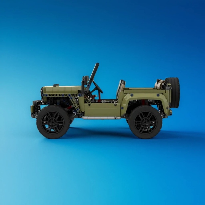 1603pcs MOC C Model Willys Jee - đánh giá và giá Kids Toys Jeep
