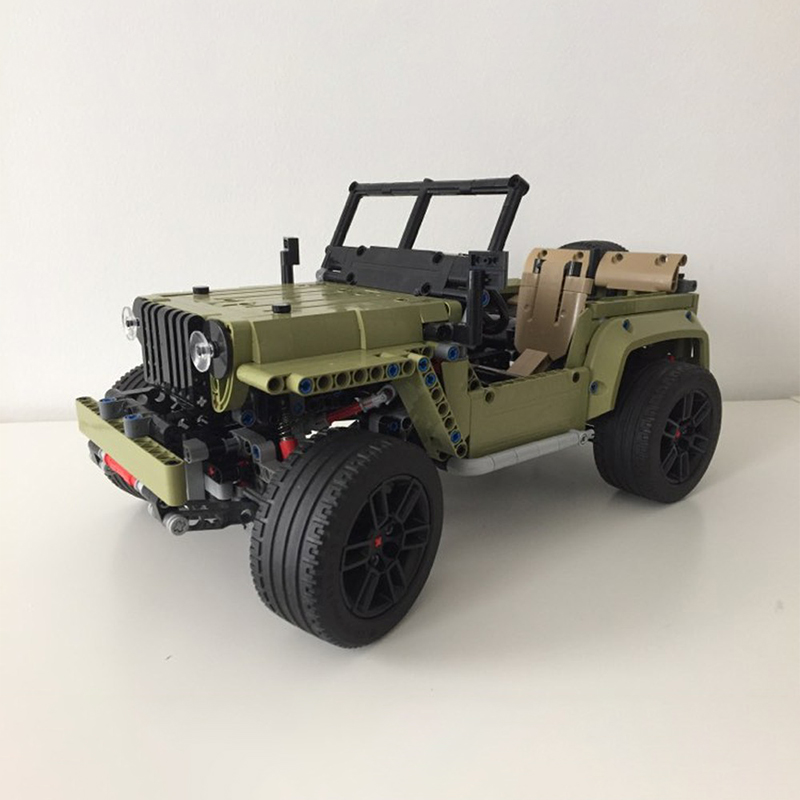 1603pcs MOC C Model Willys Jee - đánh giá và giá Kids Toys Jeep