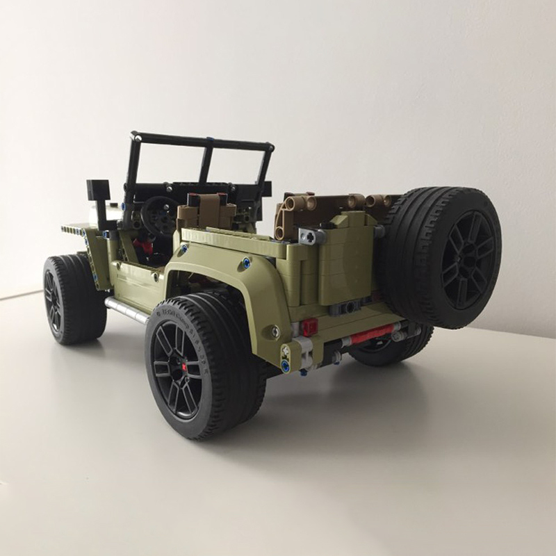 1603pcs MOC C Model Willys Jee - đánh giá và giá Kids Toys Jeep