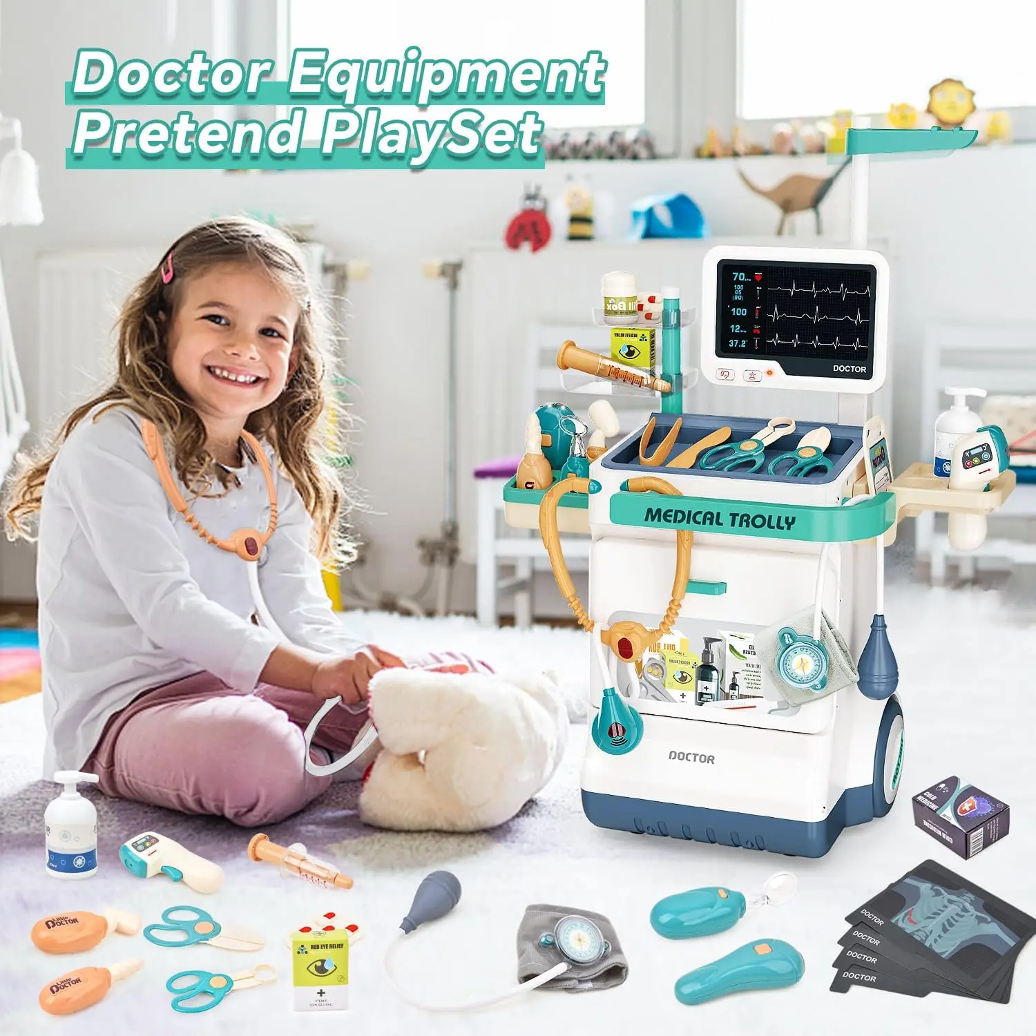 Kids Medical Kit Toy Pretend P - đánh giá và giá Kids Xray Toys