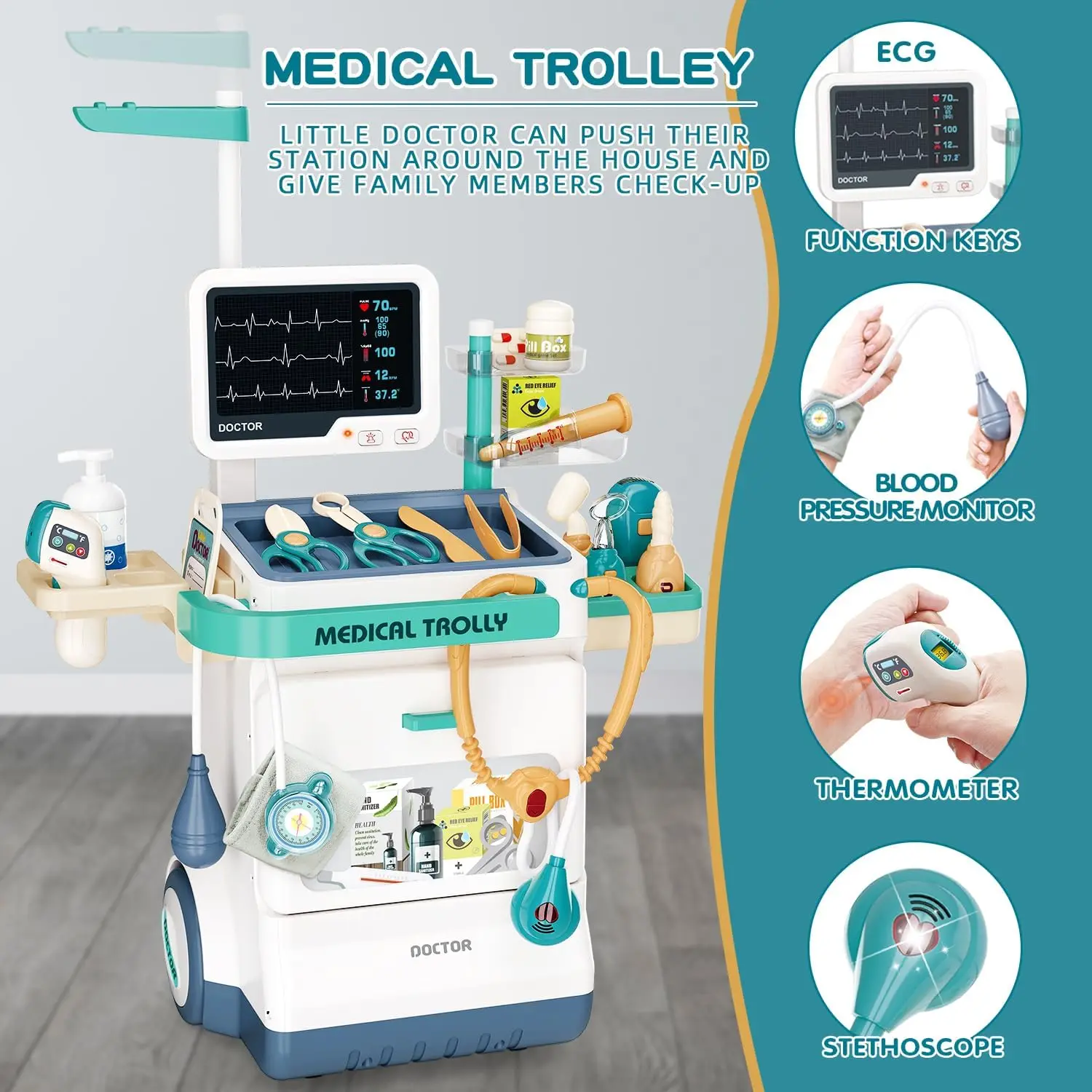 Kids Medical Kit Toy Pretend P - đánh giá và giá Kids Xray Toys