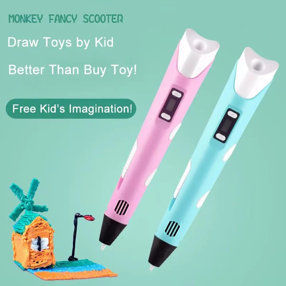 New 3D Printing Pen Children 3 - đánh giá và giá Kids Toys Uk