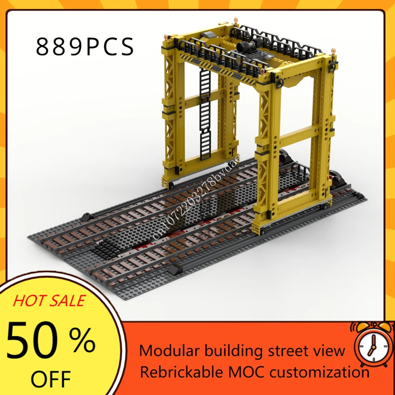 889PCS Railway Overloading Cra - đánh giá và giá Kids Toys Xmas