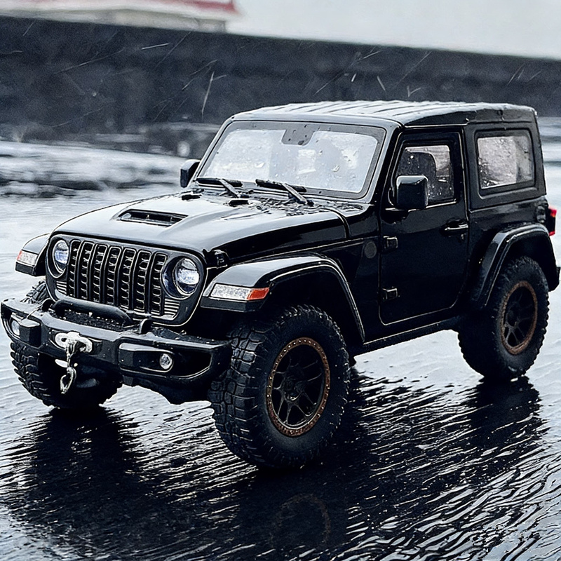 1:24 Jeeps Wrangler Rubicon Al - đánh giá và giá Kids Toys Jeep