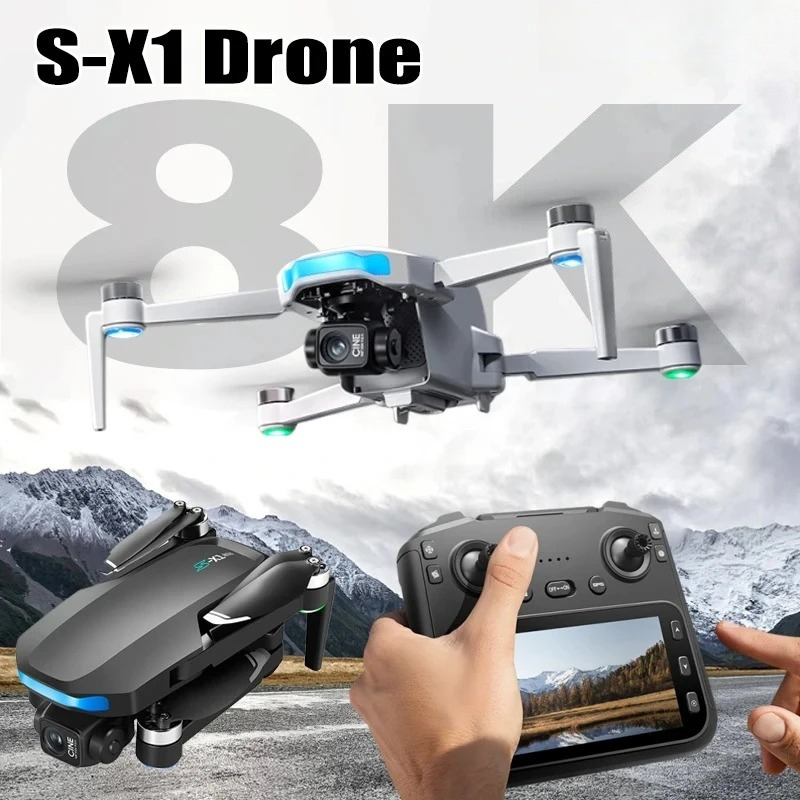 Original S-X1 Drone 8K HD Prof - đánh giá và giá Toys For Kids Video