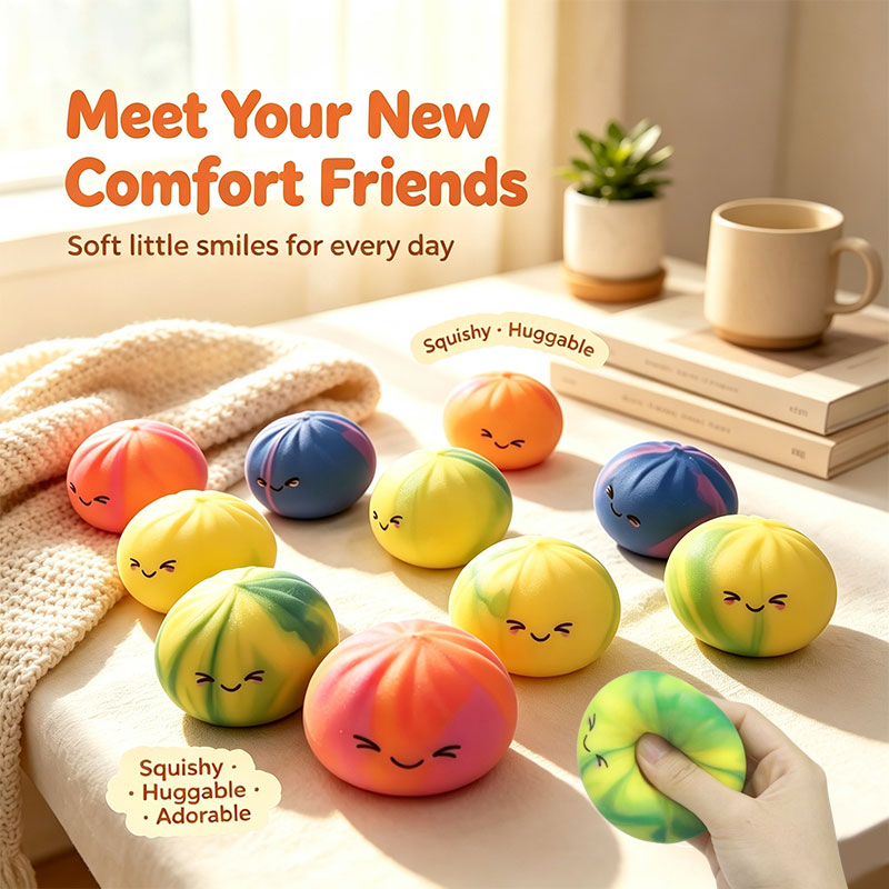 2026New Rainbow Color Dumpling - đánh giá và giá Kids Toys Bag