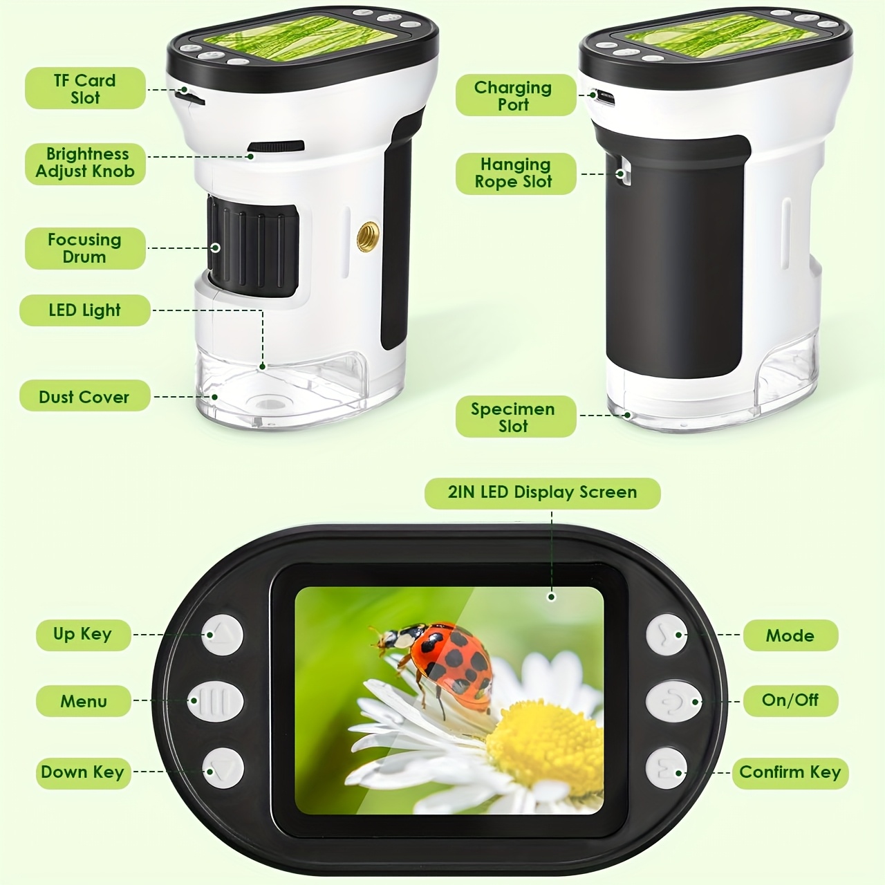 Kids Microscope Biological Kit - đánh giá và giá Toys For Kids Video