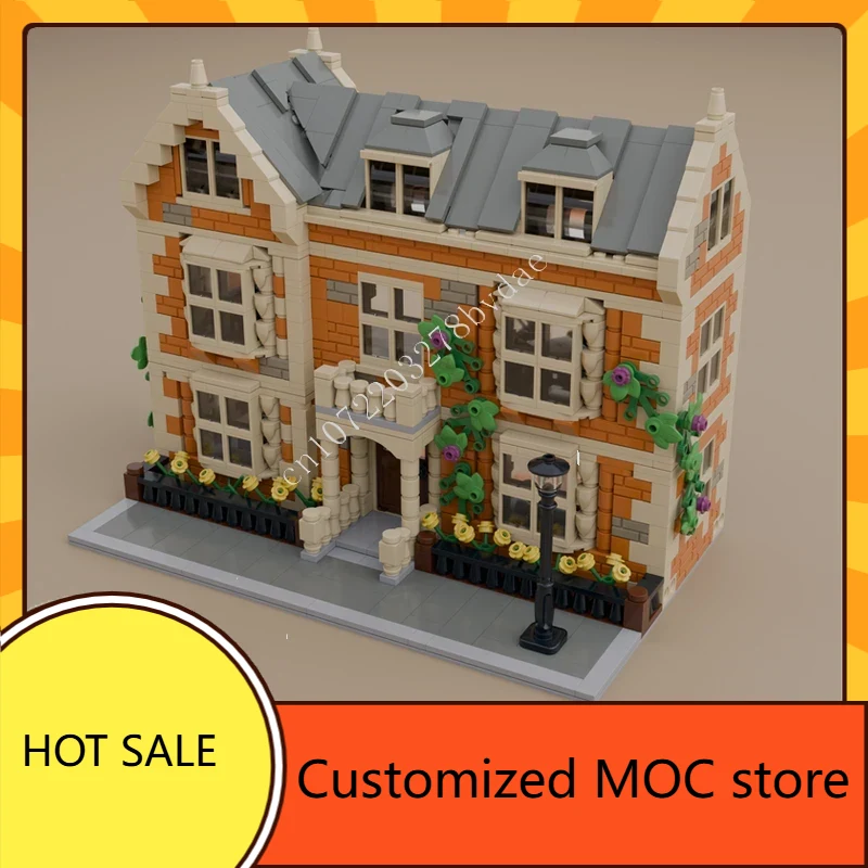 1662PCS  UK-Style House MOC St - đánh giá và giá Kids Toys Uk