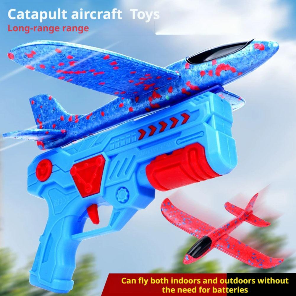 Glowing Foam Aircraft 10M Laun - đánh giá và giá Catapult Launcher Toy