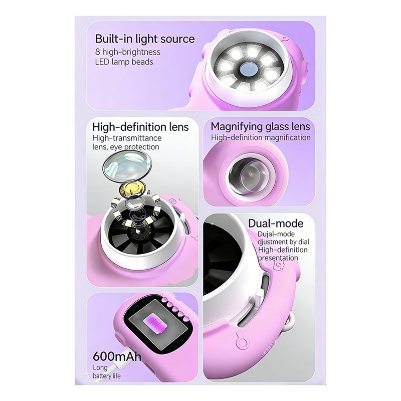 FBIL-2 In 1 Microscope For Kid - đánh giá và giá Toys For Kids Video