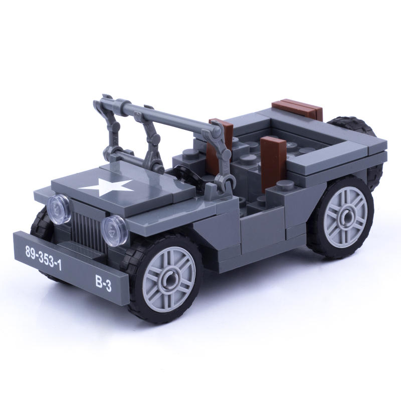 Mộc WW2 Quân Sự Hoa Kỳ Nhân Vậ - đánh giá và giá Kids Toys Jeep