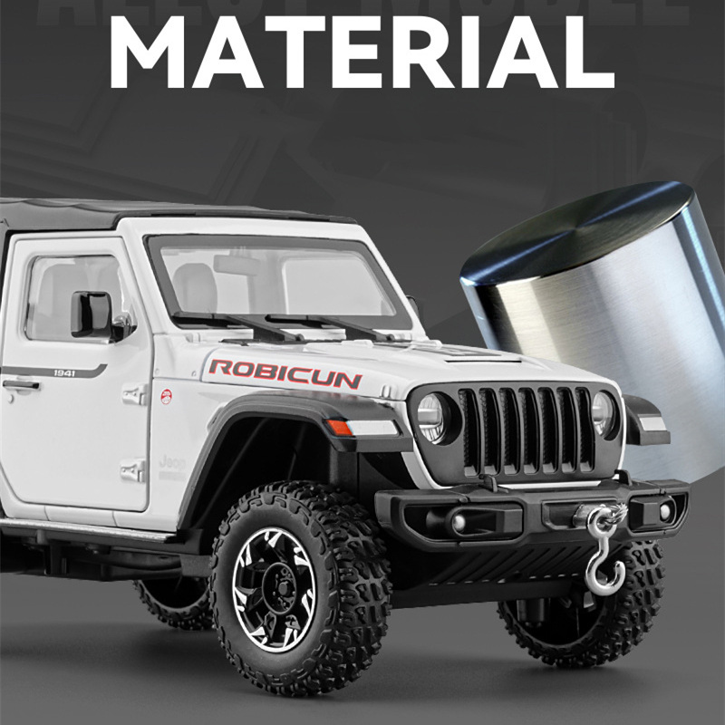 1:24 Jeeps Wrangler Rubicon Al - đánh giá và giá Kids Toys Jeep