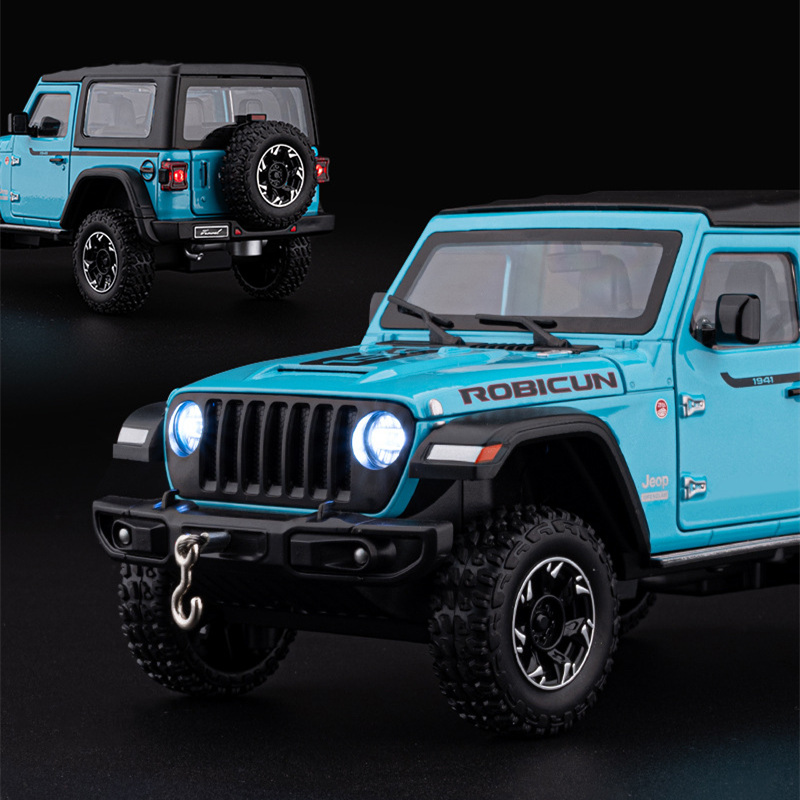 1:24 Jeeps Wrangler Rubicon Al - đánh giá và giá Kids Toys Jeep