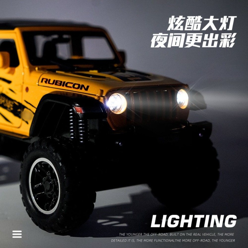 1:24 Jeep Big Wheel Off-road D - đánh giá và giá Kids Toys Jeep