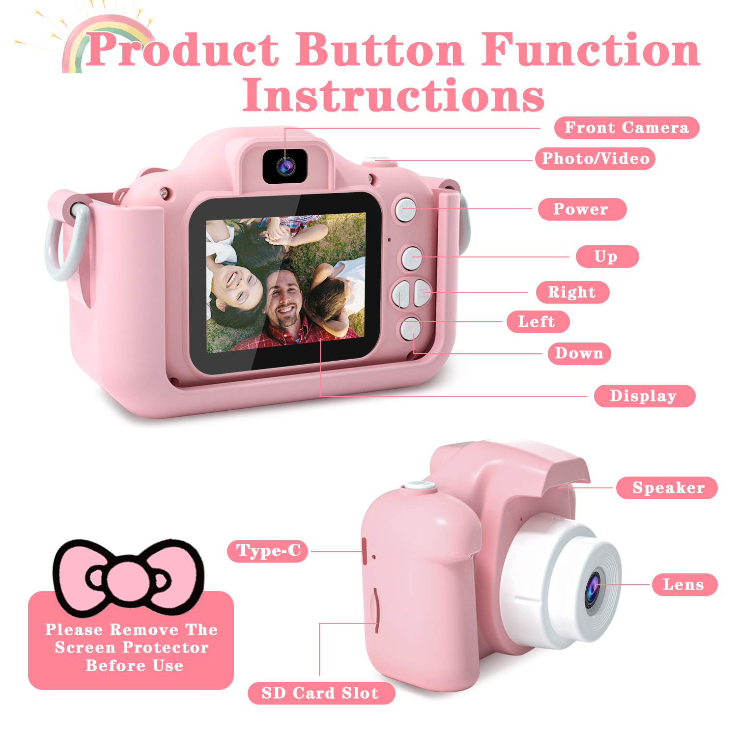 Kids Camera for Girls 1080P HD - đánh giá và giá Toys For Kids Video