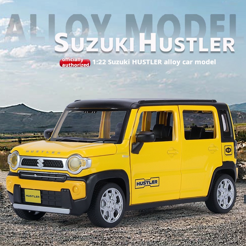 1:22 HUSTLER Alloy Simulation  - đánh giá và giá Kids Toys Jeep