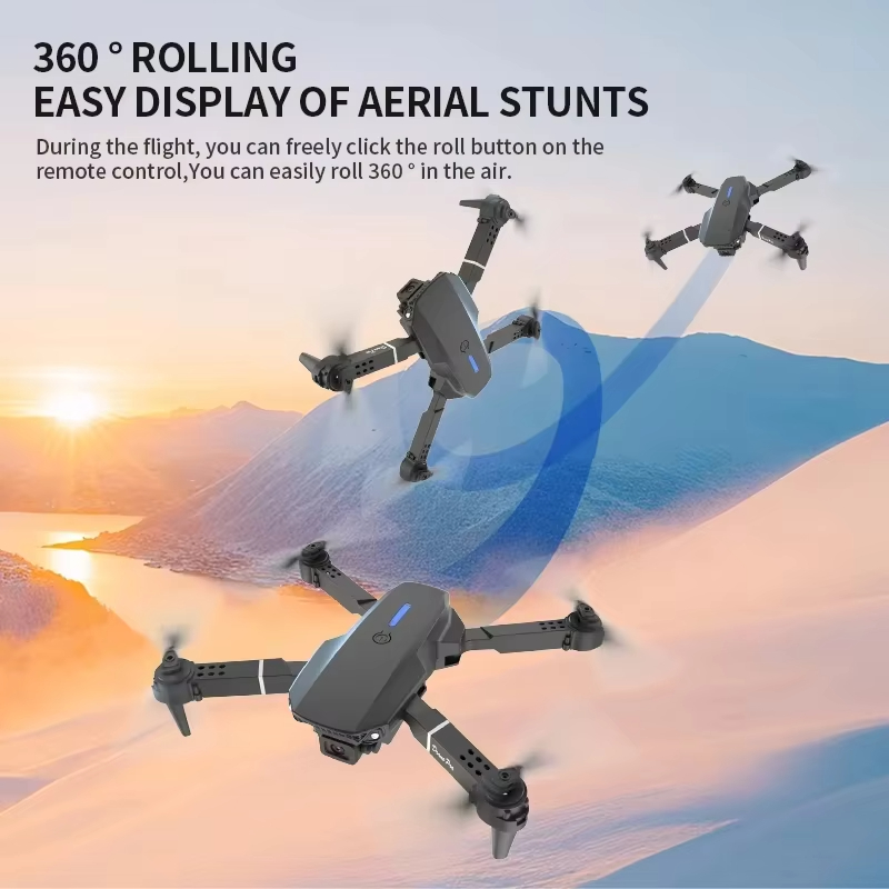 2026 New E88 Drone 8K HD Camer - đánh giá và giá Toys For Kids Video