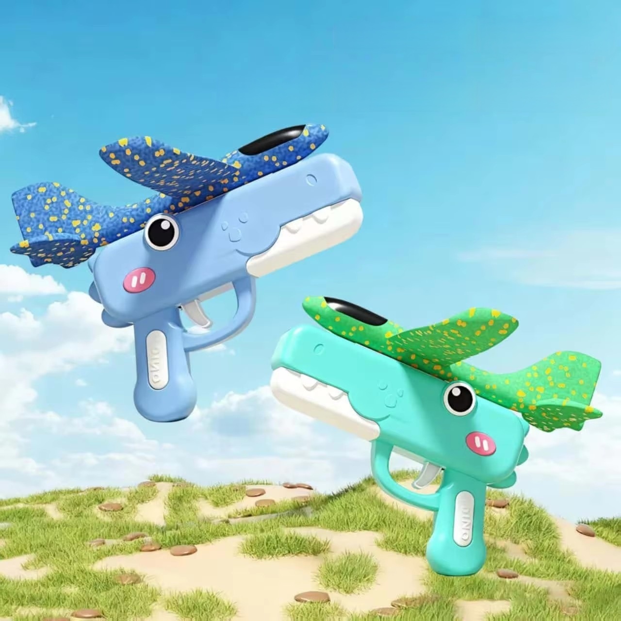Dinosaur Foam Airplane Launche - đánh giá và giá Catapult Launcher Toy