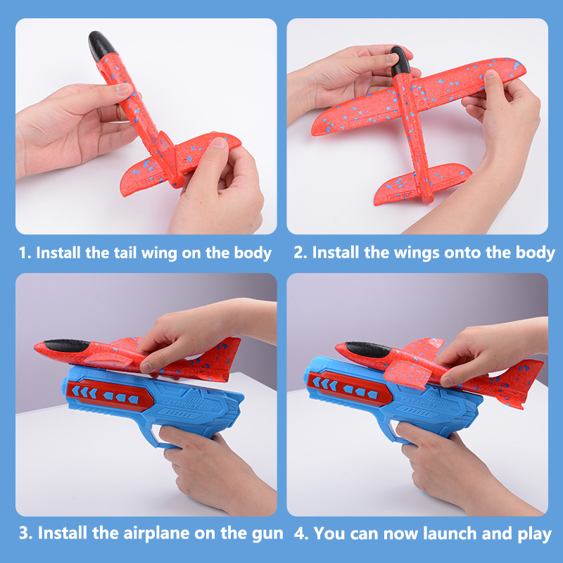 EVA Foam Catapult Aircraft Lau - đánh giá và giá Catapult Launcher Toy