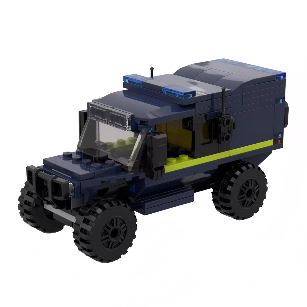 MOC Police Multi-Purpose SUV V - đánh giá và giá Kids Toys Jeep